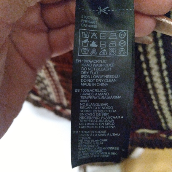 Southwestern cardigan with fringe Forever21 - Picture 6 of 6